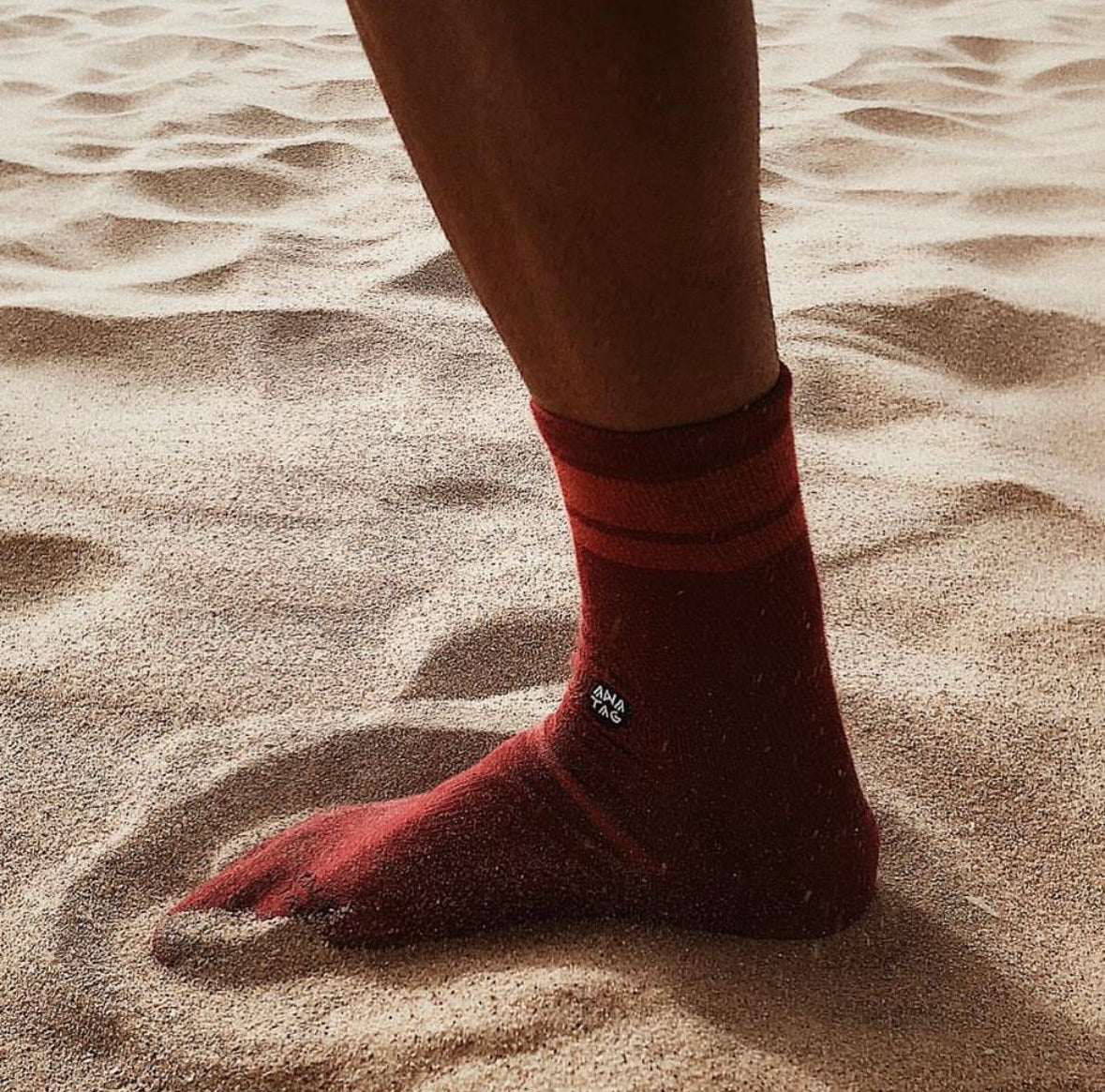 Anatag Socks - Essential Maroon