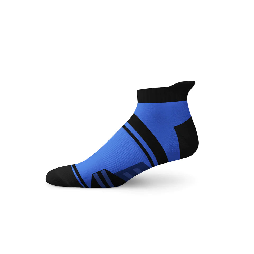 Anatag Socks - Feathered Runner Ankle Blue/Black