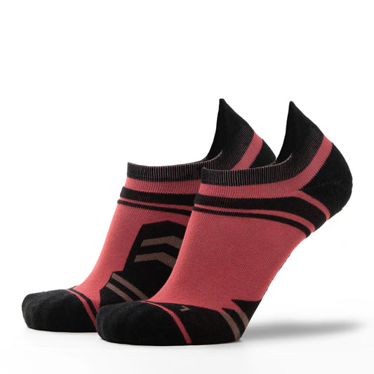 Anatag Socks - Feathered Runner Ankle Red/Black