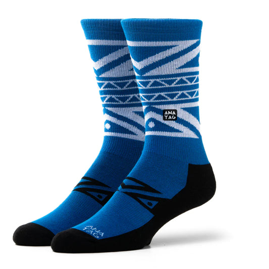 Anatag Socks - Ode to the Tribe Blue