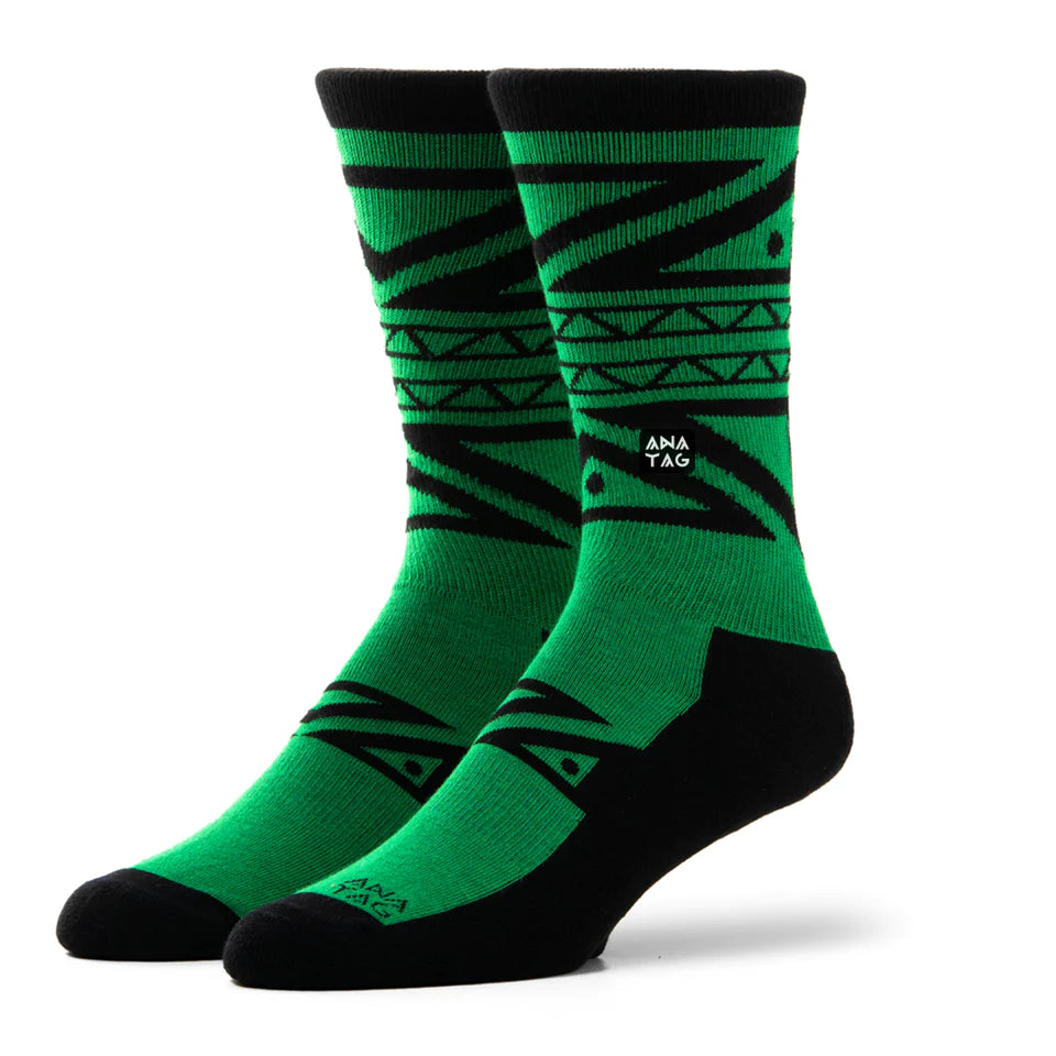 Anatag Socks - Ode to the Tribe Green