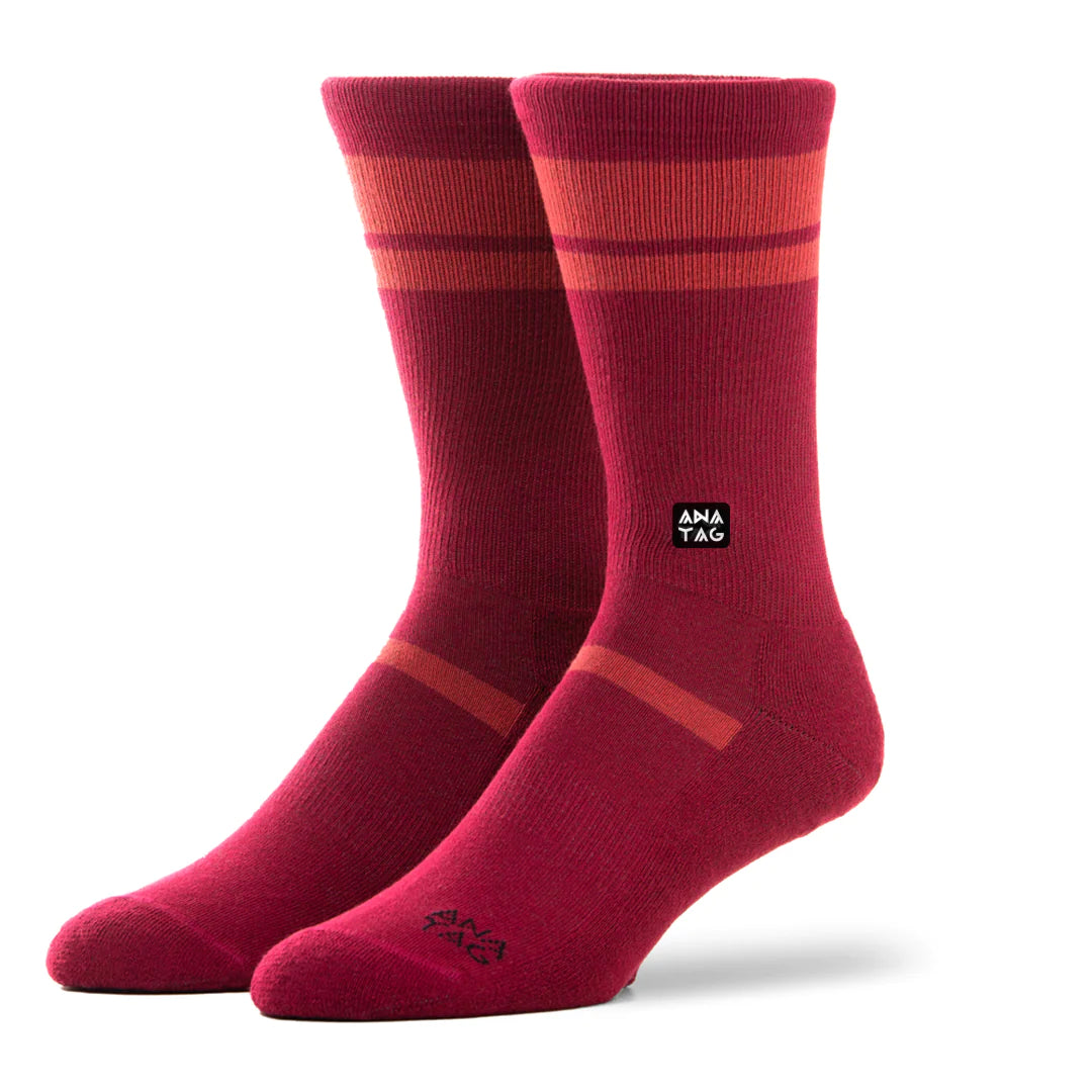 Anatag Socks - Essential Maroon