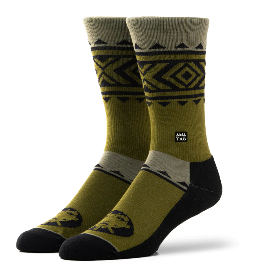 Anatag Socks - Untamed Rider Olive