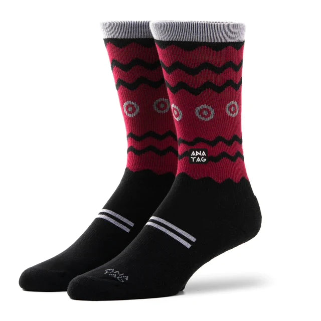 Anatag Socks - Primal Instinct Red Wine