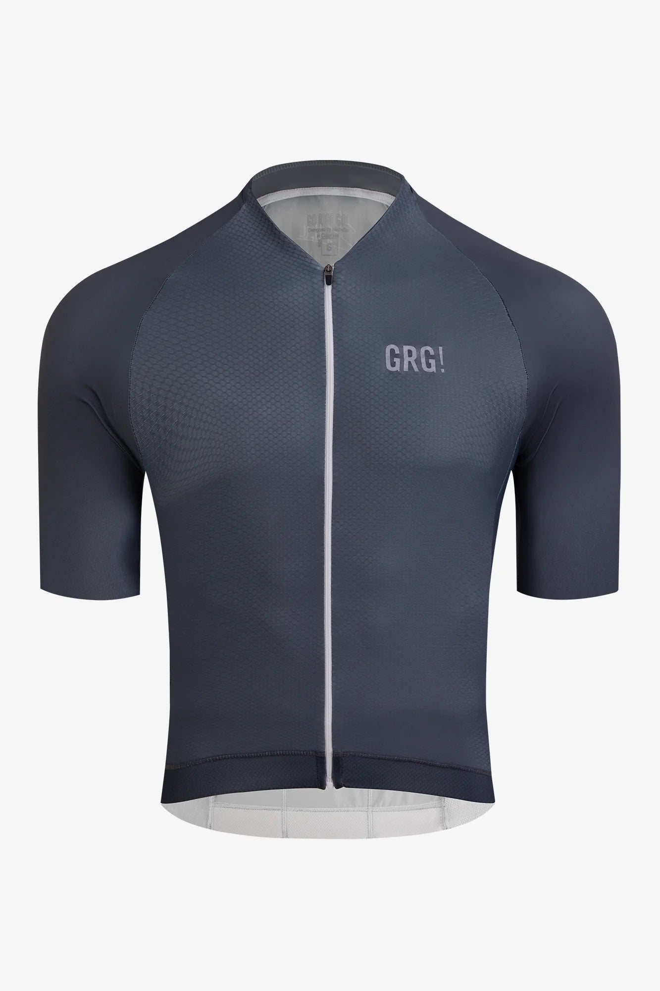 Cycling Jersey - GO RIGO GO! KM200 Coolblack Grey SS